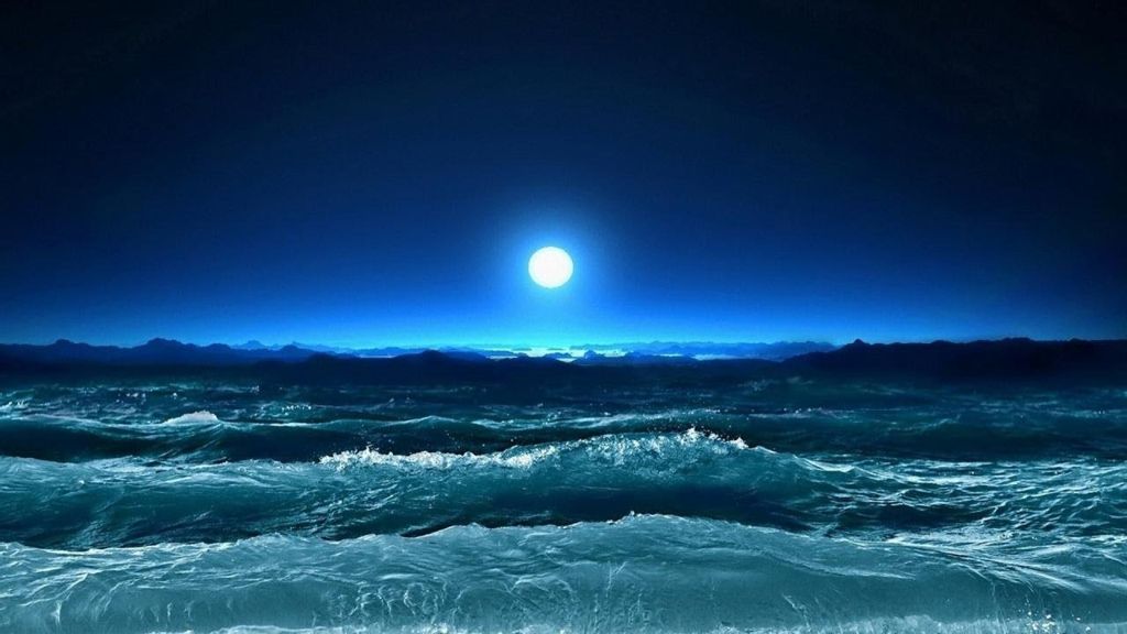 Стих Лунное море читать для детей онлайн из коллекции про природу космос