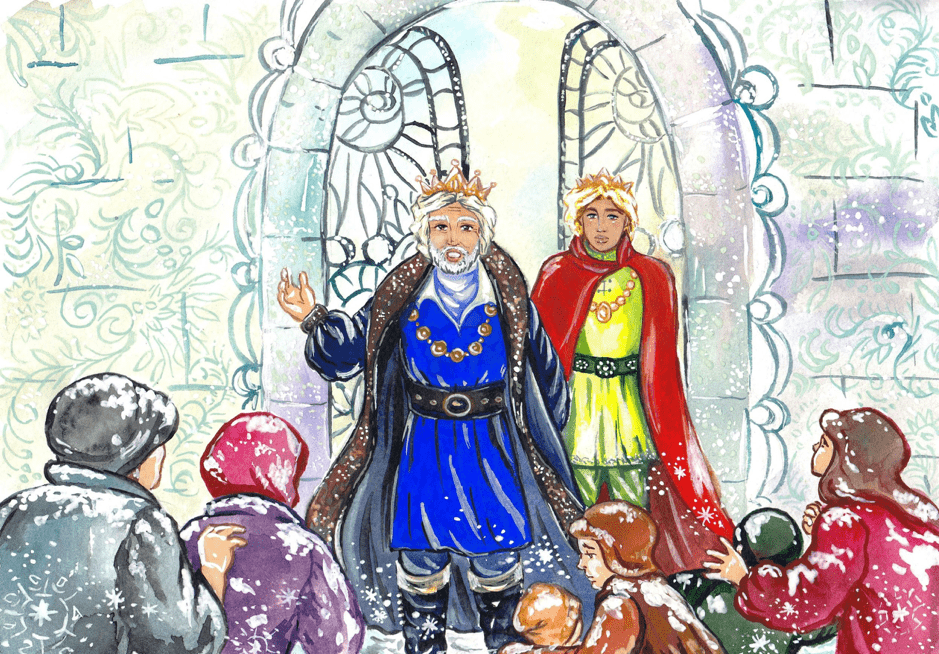 Сказка Солнечный принц и Ледяной рыцарь Ольги Мотовиловой из коллекции авторских сказок для детей читать онлайн