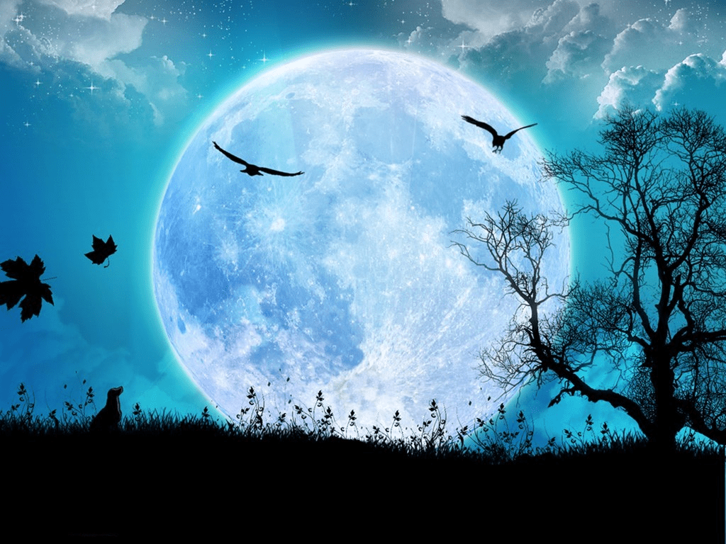 Таинственная луна слушать музыку на ночь детям
