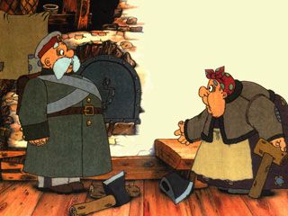 Старуха богатая, да скупая