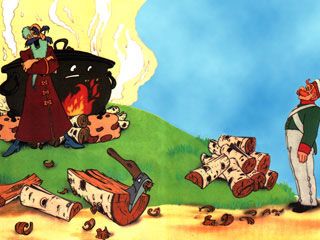 Вот тебе, Илья, котёл, вот тебе дрова