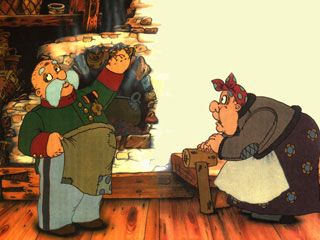 Достал солдат ложку