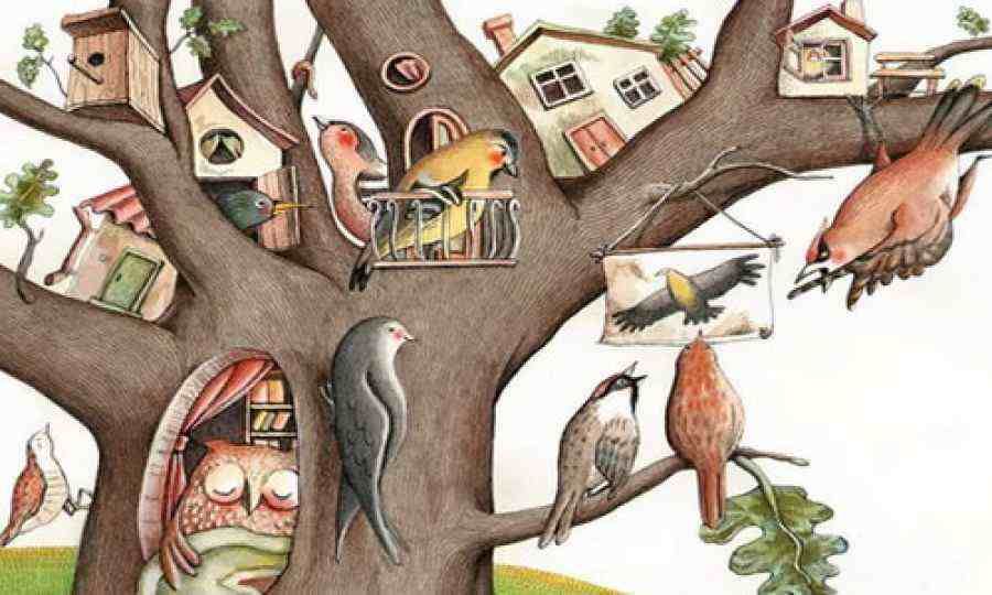 Стих Десять птичек стайка Сергея Михалкова из коллекции детских классиков