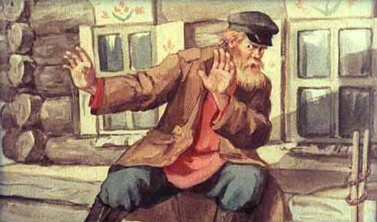 Отец, хотя сильно выпивши был, даже отшатнулся