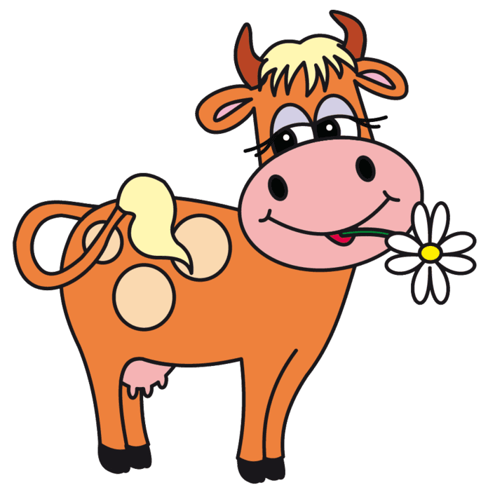 Стих Корова читать для детей онлайн из коллекции про животных