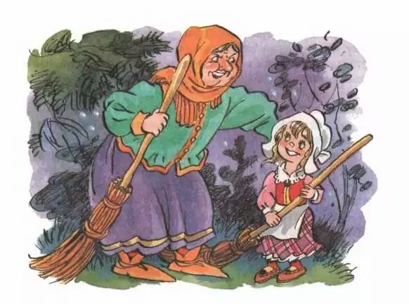Ведьма Румпумпель столкнулась нос к носу со своей юной племянницей