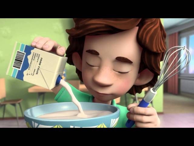 Молоко, Слушать песню из мультфильма Фиксики, онлайн и текстом