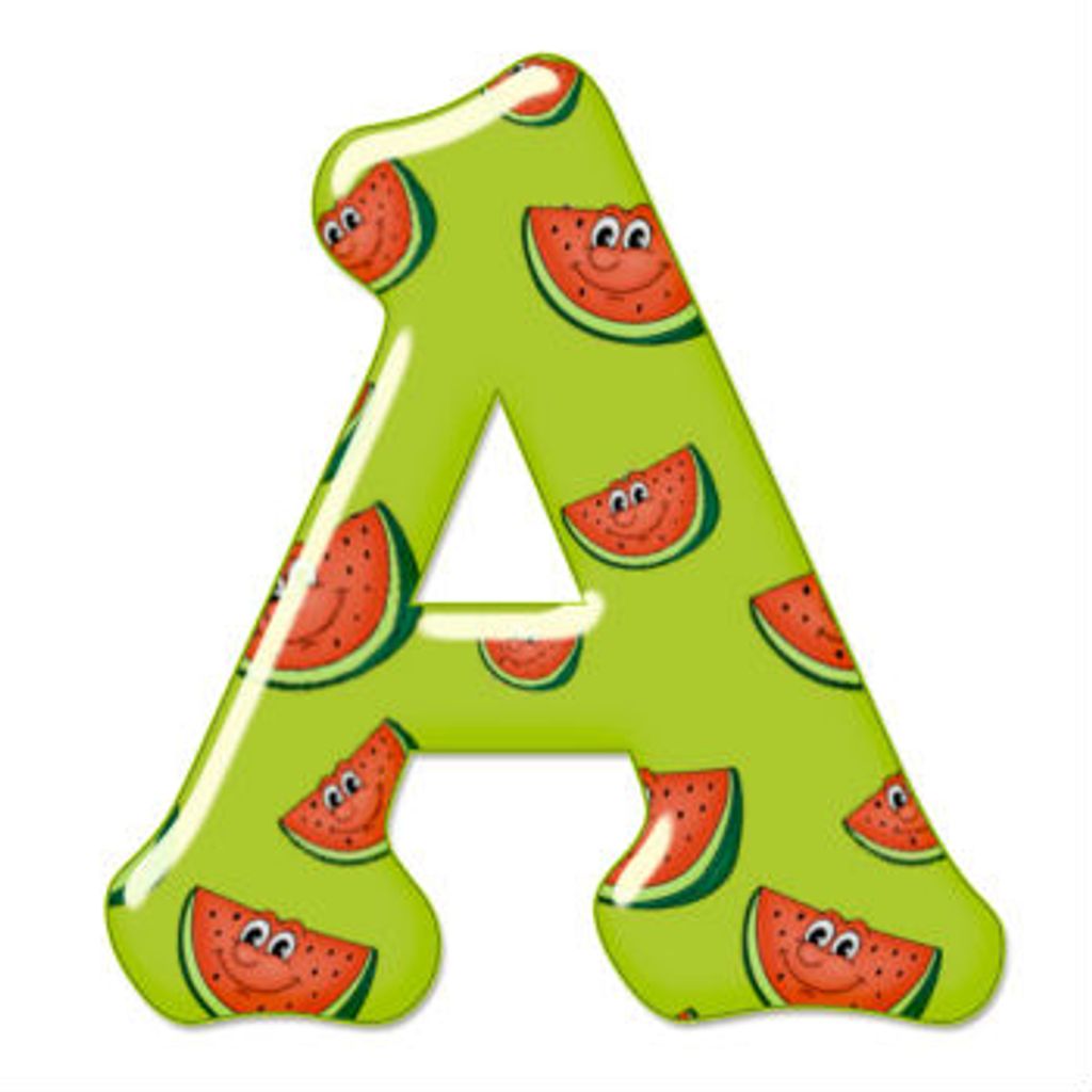 Красочные буквы