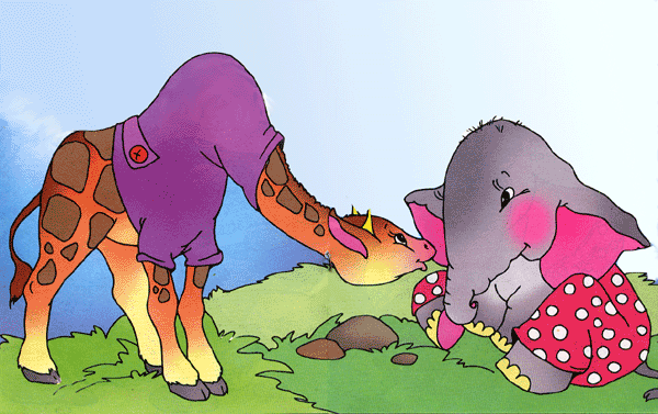 какая длинная шея у жирафа