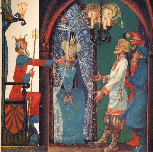 Приводят Марко во дворец